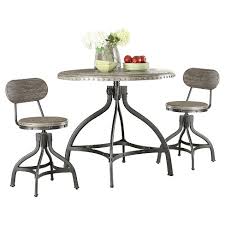 They demonstrate that your family is close because you eat together. Dining Table Set Oak Metal Acme Furniture Target