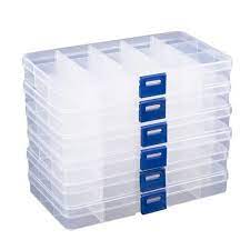 Photo storage box is ideal for organizing, storing, and protecting over one thousand photos measuring four by six inches. Juvale 6 Pack Clear Plastic Jewelry Organizer Container Storage Box With Adjustable Movable Dividers 15 Grids For Beads Jewelry And Fishing Hook Target