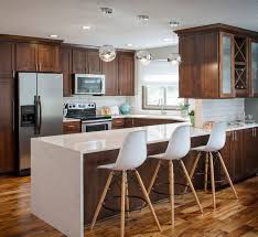 Maybe you would like to learn more about one of these? 75 Beautiful Kitchen With Brown Cabinets And Subway Tile Backsplash Pictures Ideas August 2021 Houzz