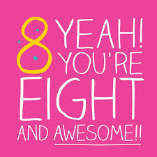 Birthday Message For My Daughter Turning 8 Happy 8th Birthday Birthday Message For Eight Years Olds Happy 8th Birthday Niece Birthday Wishes Birthday Message For Daughter