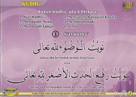 Cara wudhu atau tata cara wudhu yang benar? Rukun Wudhu Dan Sunat Wudhu