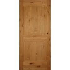 Builders Choice 30 In X 80 In 2 Panel Arch Top Unfinished V Grooved Solid Core Knotty Alder Single Prehung Interior Door Hd1628s26r The Home Depot Prehung Interior Doors Doors Interior Pine Interior Doors