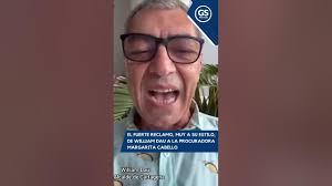 El fuerte reclamo, muy a su estilo, de William Dau a la procuradora  Margarita Cabello