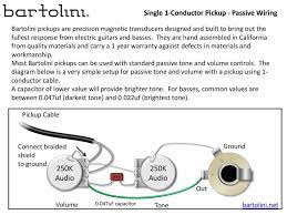 If you don't see what you're looking for, drop us an email and, more than likely, we'll be able to help. Wiring Diagrams Bartolini Pickups Electronics