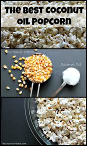 Coconut Oil Popcorn The Coconut Mama Coconut Oil Popcorn Coconut Oil Popcorn Recipe Healthy Popcorn