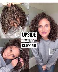 Jannelle She Her S Instagram Post Upside Down Dry Root Clipping The Longer My Hair Gets Curly Hair Styles Hair Styles Curly Hair Care