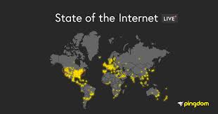 Afrihost in south africa, china unicom in china, tierpoint in massachusetts, izzi in mexico, starlink in district of. Pingdom Live Map Of Internet Downtime Browser Data