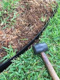 Proflex Easyflex 24 Ft Aluminum Landscape Edging Project Kit In Black 1806bk 24c At The Home Depot Mobile Landscape Edging Lawn Edging Brick Edging