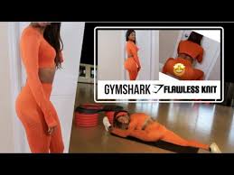 I review the new gymshark vital rise leggings, vital rise sports bra, vital. Gymshark Flawless Knit Review Whitney Simmons Glute Workout Youtube