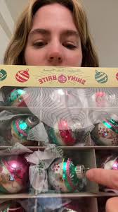 Vintage Homegoods Christmas Tree Ornaments