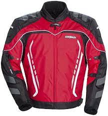 Cortech Gx Sport 3 Men S Textile Armored Motorcycle Jacket Red Black Medium Motorcycle Jacket Jackets Sporty Looks