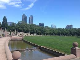 This is a nice new beach park in bellevue at early stages of garden planting.viewing the park from a boat in the bay looks a bit unfinished with quite a bit of brown areas. Downtown Bellevue Park Washington Trails Association