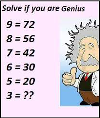 With most puzzles, you're told what to do, and the challenge lies in doing it. Good Morning Friends Solve If You Are Genius Puzzle Math Genius Math Riddles With Answers Math Riddles