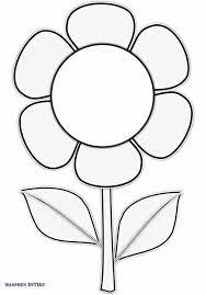 Welcome back the warm weather with these spring coloring sheets. Pin By Mitzy Santini On Kalip Ve Sablonlar Flower Coloring Pages Flower Template Art Drawings For Kids