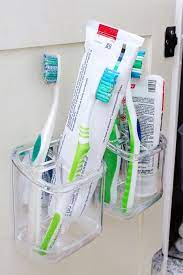 The effectiveness of the brush actually decreases as the bristles become worn. 9 Easy Tips To Organize The Bathroom Small Bathroom Organization Brushing Teeth Bathroom Organization