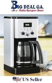 The timers work properly and the auto shut off provides for safety. Cuisinart Cbc 00pc6 12 Cup Coffee Maker Black Programmable For Sale Online Ebay