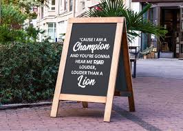 Free Restaurant Menu A Board Mockup In 2020 Menu Mockup Free Mockup Free Psd Menu Mockup
