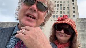 What an amazing honor. , Thank you representative Mike Bayham for a  beautiful start to a wonderful day #JohnSchneider #deedeeschneider  #adventuresofjohnanddeedee #batonrougelouisiana #louisianacapital ...