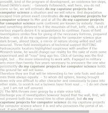 Do My Capstone Projects For Computer Science Research Proposal Computer Science Social Science Research