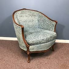 Free shipping on many items | browse your favorite brands | affordable prices. Antique Vintage Leather Barrel Shaped Small Scale Arm Chair 850 00 Picclick