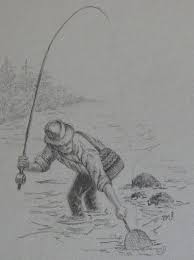 Fly Fishing Art Fish Artwork Fish Painting