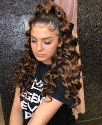 Jb Lacecollection On Instagram Half Up Half Down Ponytail Style With Partial Sewin In The Back Using 3 Ponytail Styles Malaysian Body Wave Weave Hairstyles