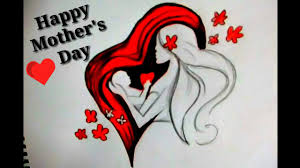 I believe in love at the first sight for you are the first person i saw when i opened my eyes and have loved you since. Happy Mother S Day Drawing For Greeting Card Colourful Drawing Poster Step By Step Youtube