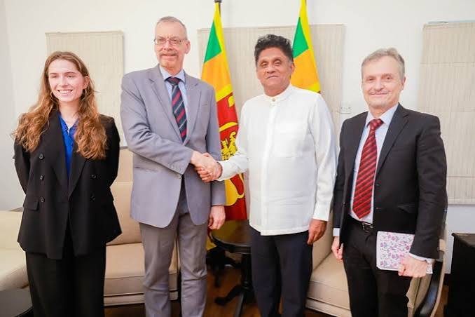 Opposition Leader Sajith Premadasa Meets French Ambassador Over Concerns of Solar Energy Representatives