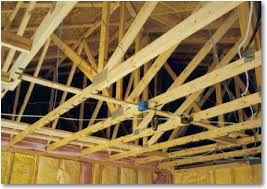 Nonparallel ceiling joist designs require additional support construction in the ceiling. Ceiling Joists