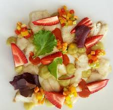 Maybe you would like to learn more about one of these? Carpaccio Di Branzino Con Fragole E Crema Di Asparagi Picture Of American Bar Sicily Tripadvisor