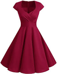 Amazon Com Bbonlinedress Women Short 1950s Retro Vintage Cocktail Party Swing Dresses In 2020 Rockabilly Cocktail Dress Womens Cocktail Dresses Vintage Party Dresses