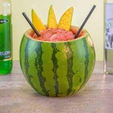 Situate the melon on a towel in the bottom of the refrigerator or on the counter. 7 Cocktails Served In Watermelons Ideas Watermelon Tipsy Bartender Tipsy