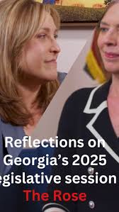 To wrap Georgia’s 2025 legislative session, my chief of staff, Amy Swygert  and I had a brief conversation