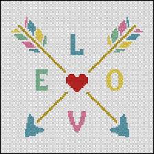 Cross stitching is patience, especially those big complicated patterns. Bogo Free Heart Love Arrows Counted Cross Stitch Pattern Needlecraft Wall Home Simple Decor Pdf Insta Cross Stitch Patterns Cross Stitch Owl Cross Stitch Love