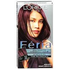 L Oreal Feria Midnight Ruby Hair Dye Plum Hair Dye Hair Beauty Plum Hair
