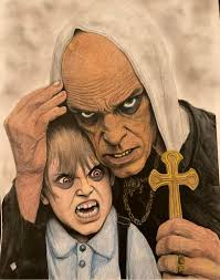 Do you remember the scene when Kinderman is outside, and Regans shadow  passes by the window? I took it as she could loosen the straps as she  pleases.😈👿👻👹👺🐐