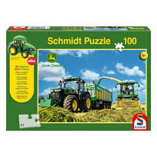 Sicher finden auch sie das passende. Schmidt Spiele Puzzle John Deere Traktor Mit Feldhacksler 100 Puzzleteile Online Kaufen Otto