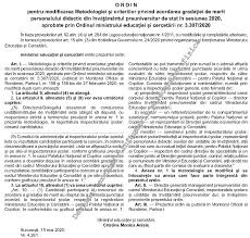 Metodologia şi criteriile privind acordarea gradaţiei de merit personalului didactic din învăţământul preuniversitar de stat în sesiunea 2018 pentru a putea vizualiza documentul click aici. Document Calendarul Concursului Pentru GradaÅ£ii De Merit 2020 A Fost Schimbat Depunerea Dosarelor Incepe De Luni 25 Mai Edupedu Ro