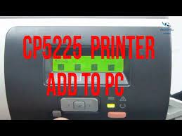 7 hp color laserjet professional cp5225 printer driver 1.1 windows 2000/xp/vista(all 32. Hp Color Laser Jet Cp5225 Printer Add To Pc Youtube
