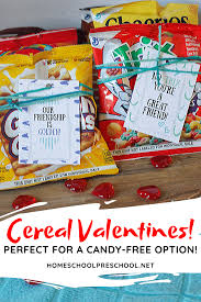 Free Printable Cereal Valentines For Kids To Pass Out