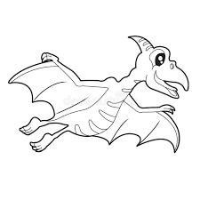 When a child colors, it improves fine motor skills, increases concentration, and sparks creativity. Dinosaur Colouring Page Cute Dinosaur Coloring Page Cartoon Dinosaur Colouring Page Stock Vector Illustration Of Coloring Dragon 173381788