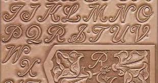 I still use the lettering that is contained within the book alphabets for the leather craftsman available. Letter Template Leather Carving Printable Leather Tooling Patterns Alphabet Craftaid Pattern Leather Craft Patterns Leather Carving Leather Tooling Patterns Collection By George Huber Last Updated 6 Weeks Ago Raja Allaboutlove