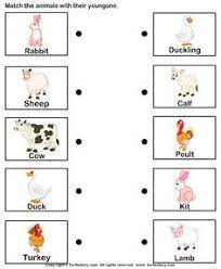 Image Result For Farm Theme Activity Sheets For Toddlers Farm Animals Preschool Mother And Baby Animals Baby Farm Animals