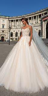 15 schön schöne moderne kleider bester preis. Crystal Design 2018 Wedding Dresses Blush Ball Gown Lace Spaghetti Straps Style Carol Hochzeitskleid Kleider Hochzeit Brautkleid