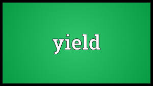 Yield Meaning Youtube