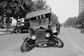 Automobile S Front Axel Breaks Splaying Tires Outward Causing Vehicle To Rest On Its Front Bumper Vintage Cars Car Custom Choppers