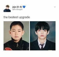 Have You Seen His Childhood Photos He Looks Adorable Handsome Even As A Child Bts Bangtan Boy Taehyung Childhood Photos