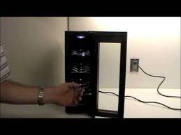 Convenient for chilling wines for a dinner party. Edgestar Twr4bl 4 Bottle Thermoelectric Wine Cooler Youtube