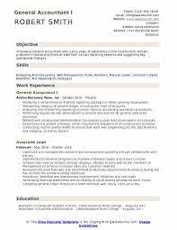 How to create an accounting resume objective. General Accountant Resume Samples Qwikresume
