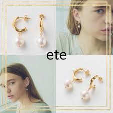 イエロー（黄色）系 ピアス(レディース)